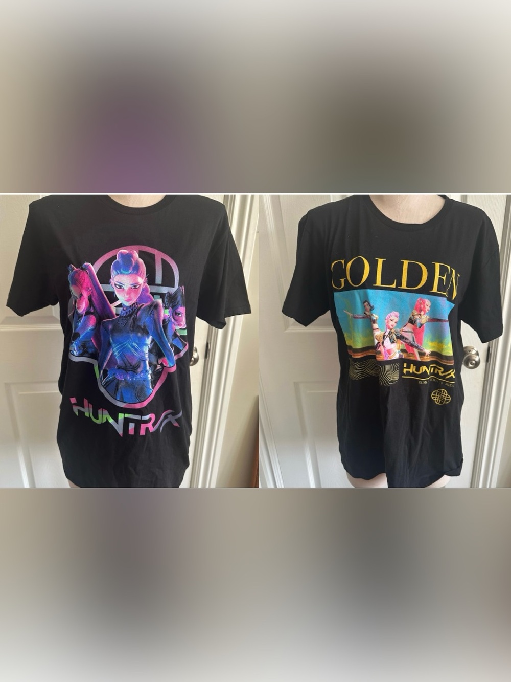 Netflix Kpop Demon Hunters Graphic Tee - 2 Shirts
